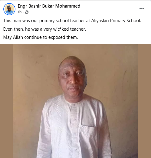 Arrested key coordinator of suicide bombing network in North East was our primary school teacher  - Borno engineer reveals