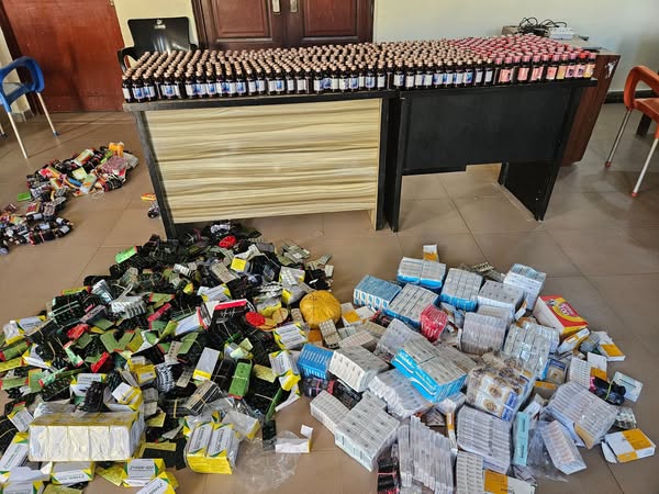 Police arrest two drug barons, recover large quantity of illicit drugs in Delta