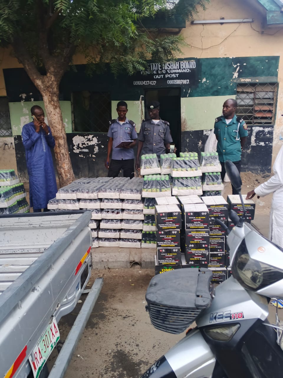 Kano Hisbah intercepts alcoholic drinks sent from Lagos