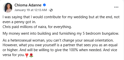 No kneeling to give wine or paying of bride price, - Newly married Nigerian doctor writes about  her non-negotiables in marriage