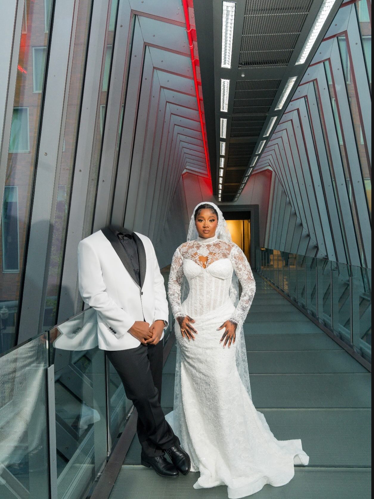 Did you steal him? Reactions as Guinean woman edits her husband