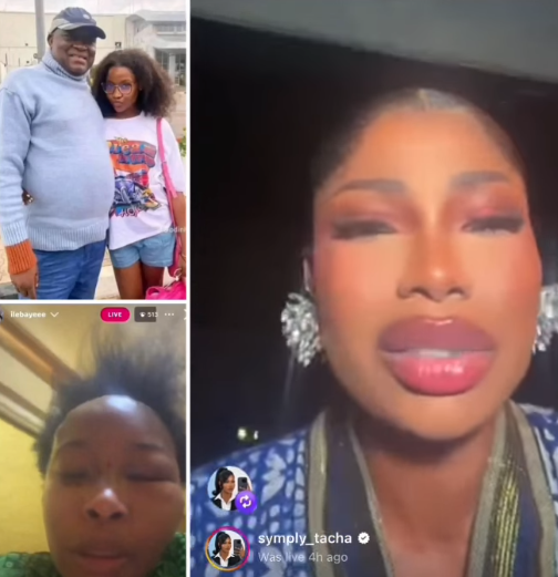 BBNaija start, Tacha reacts to allegations that Ilebaye was badly ass@ulted by her father