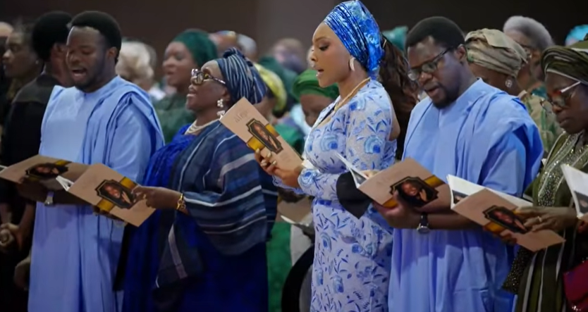 Photos from funeral of veteran actor, Olu Jacobs
