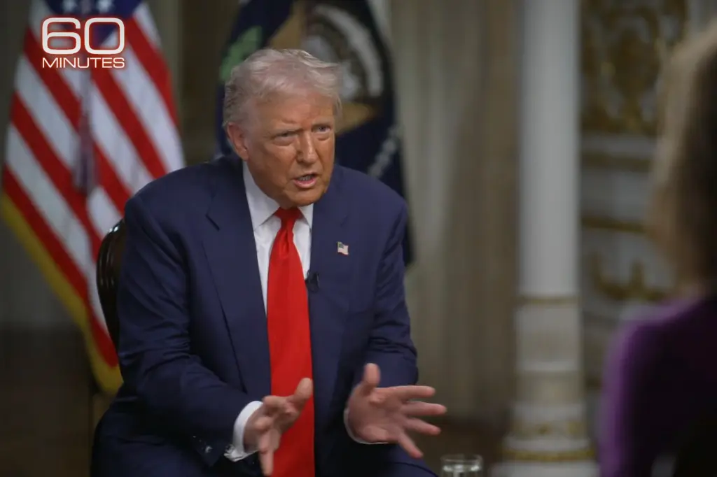 You donât have to put this on, because I donât wanna embarrass youÂ -Â â60 Minutesâ show edits out section where Trump bragged about $16M settlement he received from their parent company