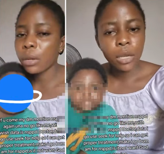 Mother with a sick child knocks people urging her to join Pastor Jerry Eze’s NSPPD over medical care