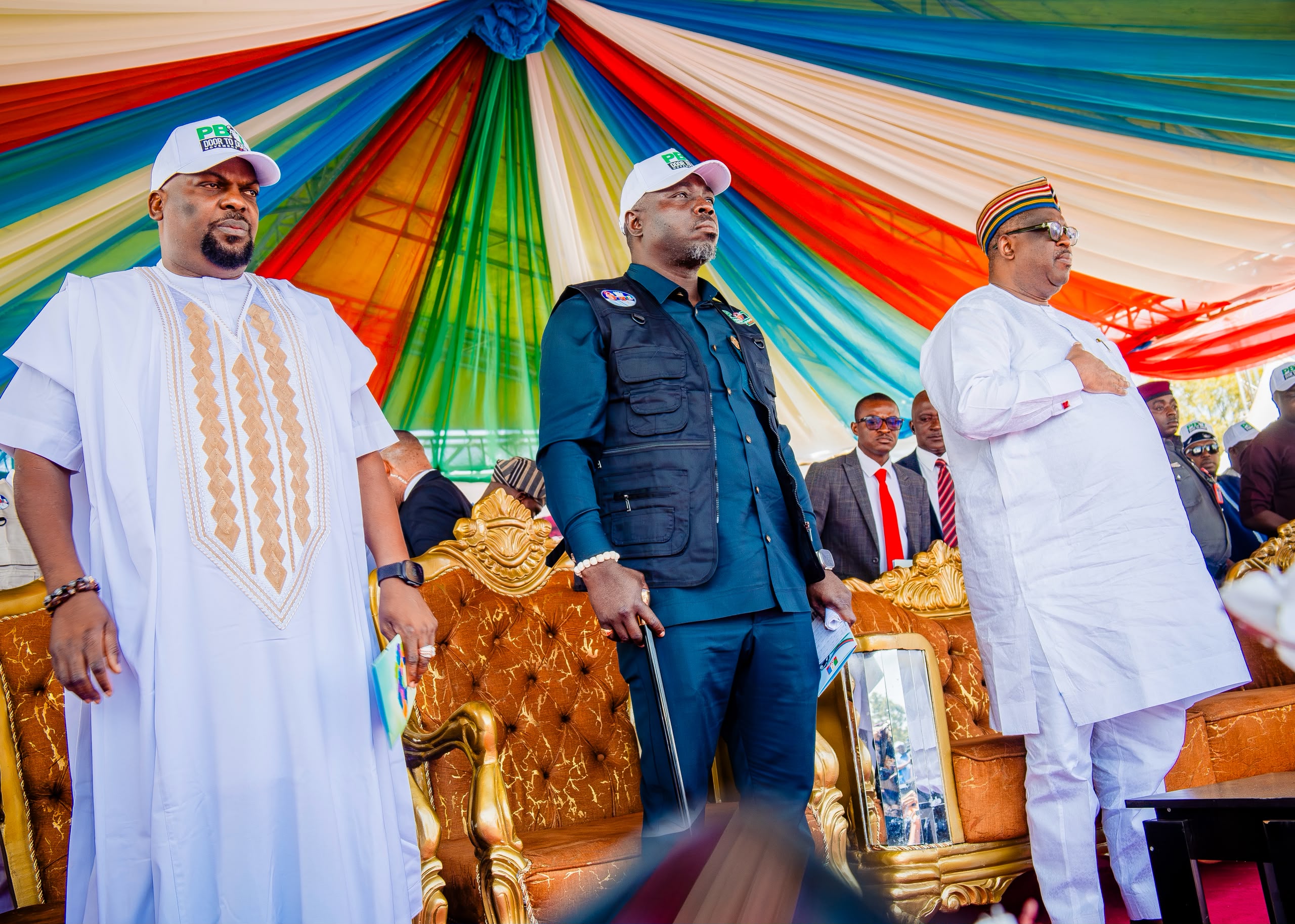 Tompolo Donates 25 Campaign Vehicles As Governor Mutfwang, Apc Chairman Yilwatda Inaugurate Pbat Door-To-Door Movement In Jos