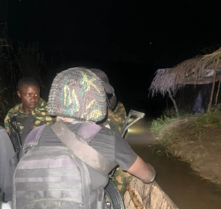 Three kidnap victims rescued as troops dimantle terrorist camp in Anambra