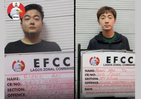 Court jails two Chinese 46 years each for N3.4bn, $2.5m Cyberterrorism and Internet Fraud in Lagos