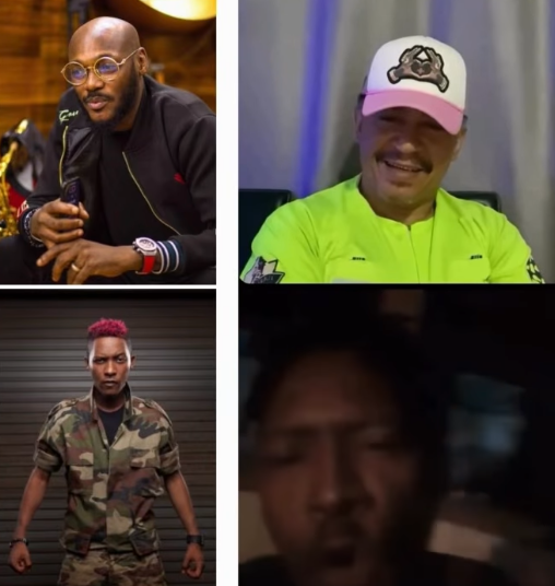 Rapper Jesse Jagz storms Daddy Freeze?s IG live to cuss him and other Nigerians out for discussing 2Face Idibia?s marriage