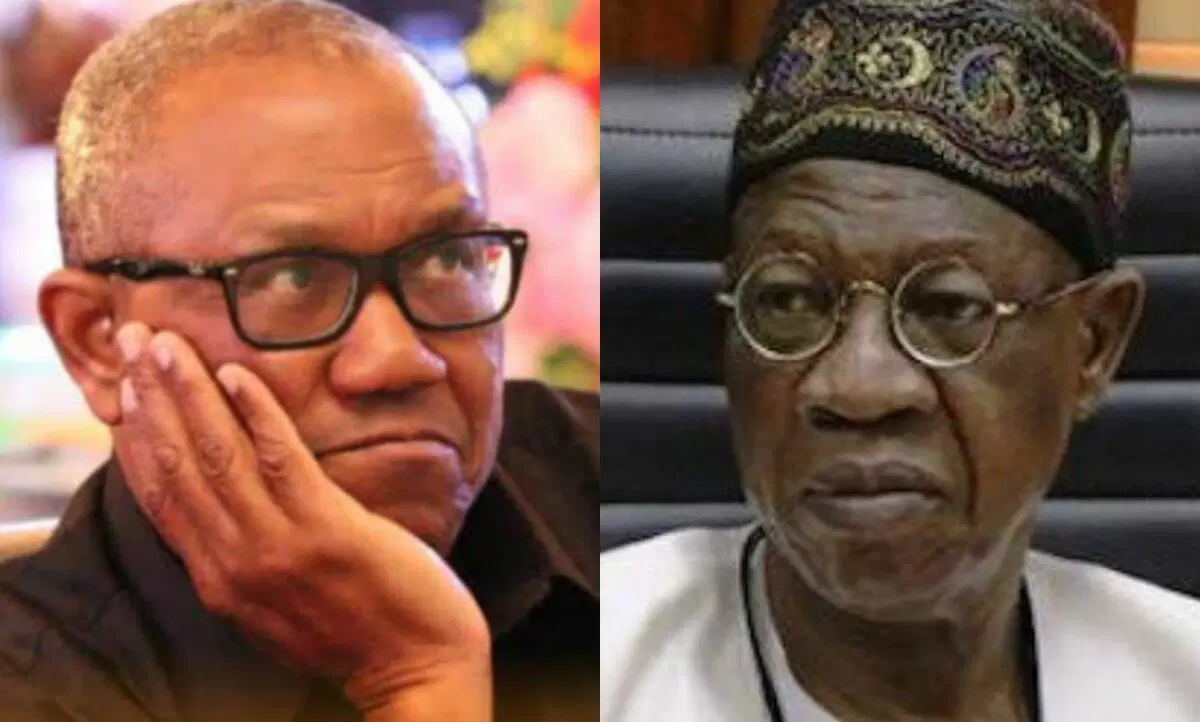 2023: Even with 10 million votes, Obi still wouldn?t have won- Lai Mohammed