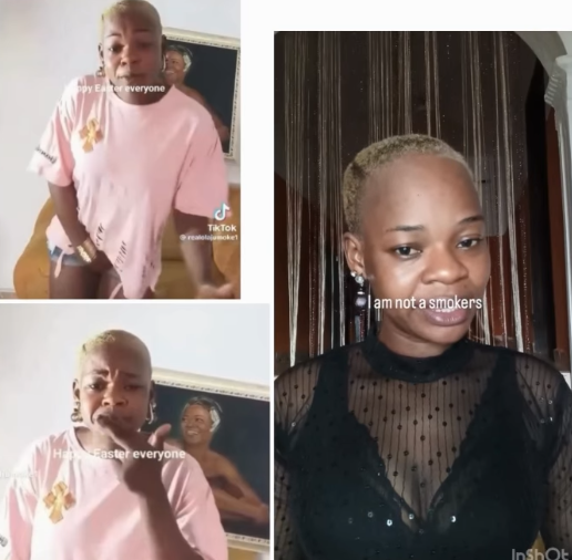 Olajumoke Orisaguna, the bread seller turned model, in a still image from a video.