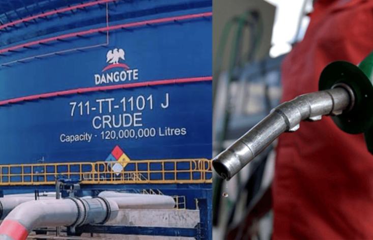 Dangote increases petrol price to N1,275 per litre