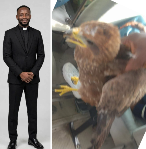 Pastor says God stopped a mysterious bird that flew close to his vehicle in Calabar