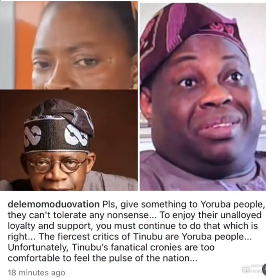 The fiercest critics of Tinubu are Yoruba people — Dele Momodu says as he shares video of Southwest woman opposing President Tinubu’s re-election