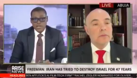 ?Don?t interrupt me? ? Rufai Oseni chides Israel Ambassador on live TV (video)