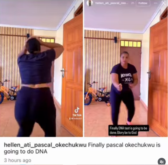 Kenyan , Hellen Ati, claims Cubana Chiefpriest, has agreed to have a DNA test done to determine paternity of her son