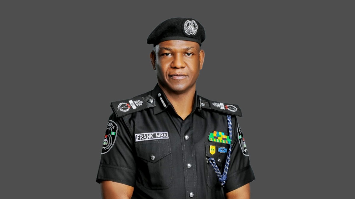 Frank Mba voluntarily retires from police after 34 years of service