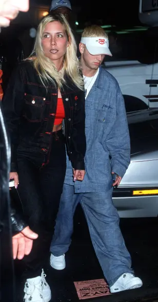 Eminem?s ex-wife looks a shadow of herself in mug shot after DUI crash that hit parked car