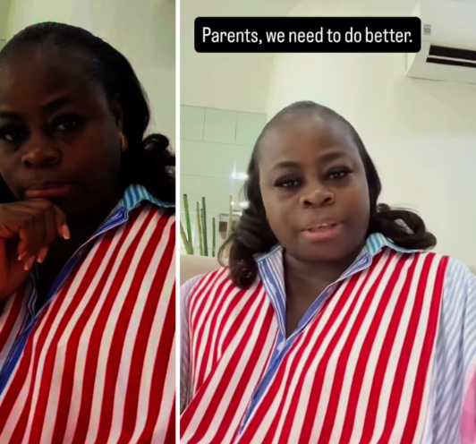 Nigerian mum berates parents who refuse to adhere to school dress codes during Independence Day celebration