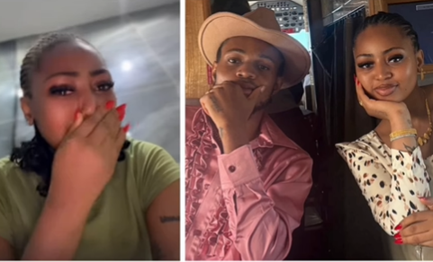 Actress, Regina Daniel breaks down in tears as she reacts to the remand of her brother, Sammy, in Keffi prison