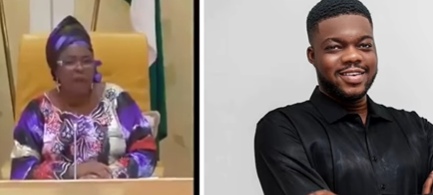 Skitmaker, Cute Abiola tenders apology to Patience Jonathan on behalf of Nigerians to Patience Jonathan over the humiliation she faces since 2014 Chibok Outcry