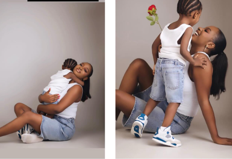 Liam, son of late singer Mohbad, in new photos released for his third birthday.