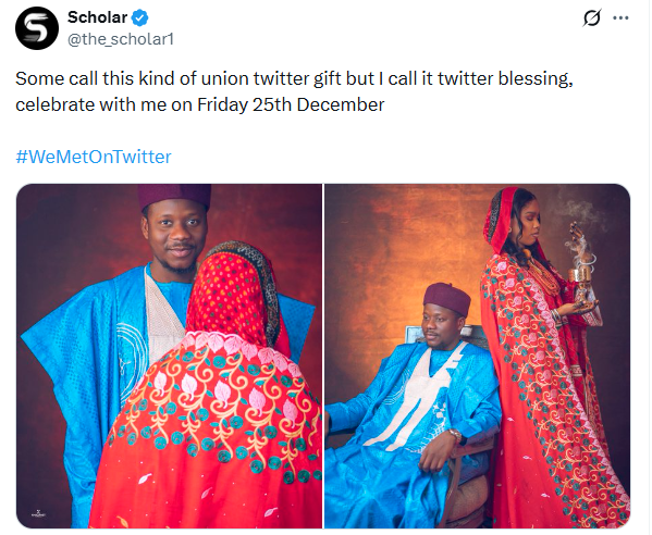 Mixed reactions as Nigerian man takes second wife 11 months after he married his first wife and one week after she gave birth to twins