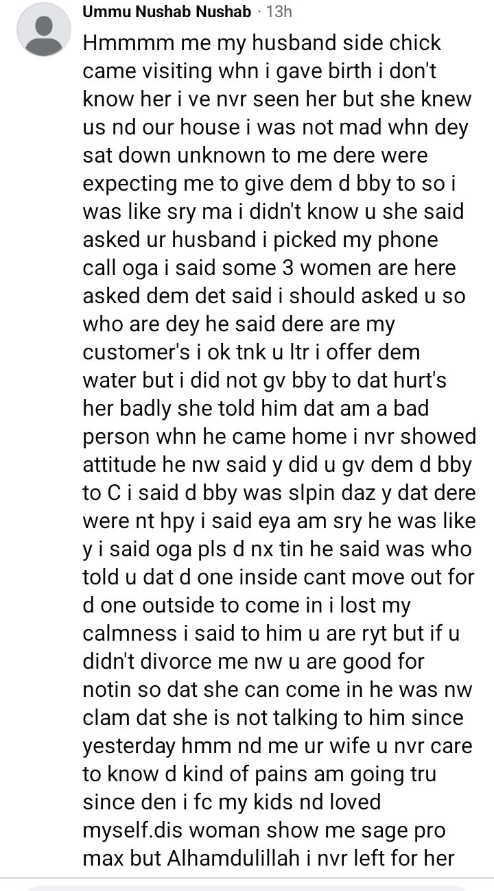 She attacked me at a mall, tore my clothes for not allowing him to spend the night in her house - Nigerian women share experiences with their husband