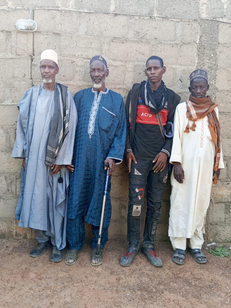Local hunters rescue kidnapped victim, neutralise gang leader and arrest two in Yobe