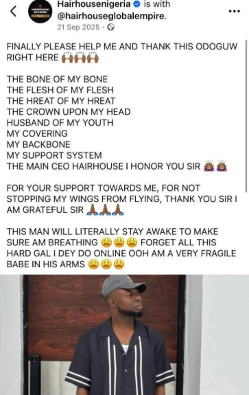 Nigerian woman who accused her husband of domestic violence and trying to k!ll her to steal her property, portrayed image of 