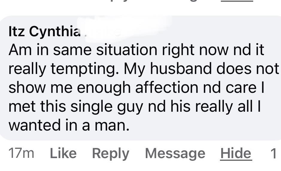 Nigerian woman reveals why she is cheating on her husband