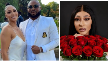 You have stood beside me with loyalty and unwavering devotion. For that, I honor you - Businessman, Olakunle Churchill tells wife Rosy Meurer as he sends her warm Valentines day wishes