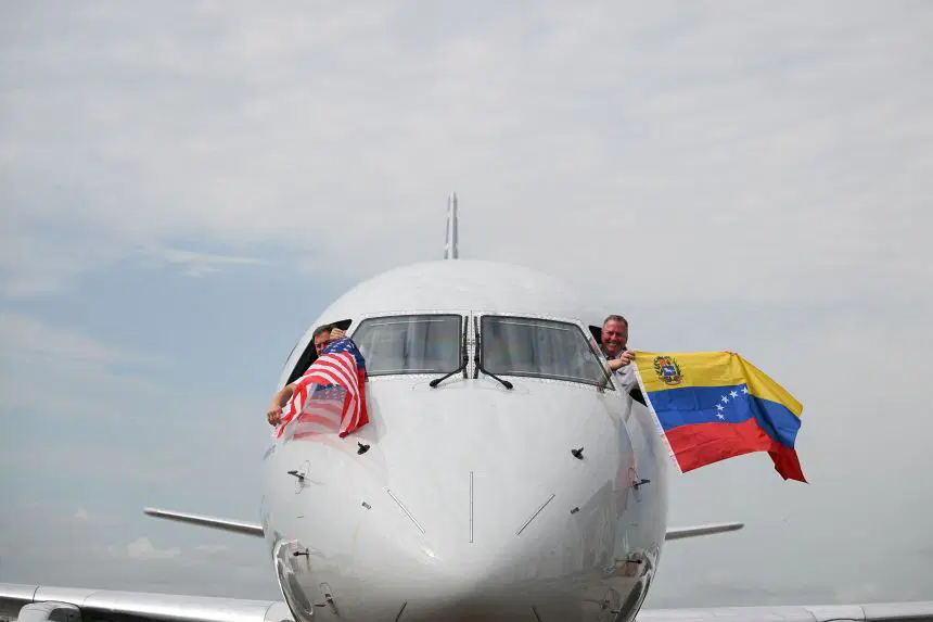 First direct US flight in seven years lands in Venezuela
