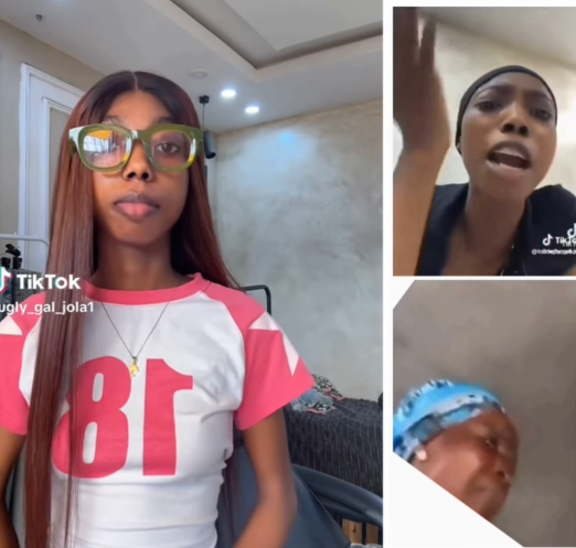 Update: Young lady who be@t up elderly woman inside Lagos commercial bus tenders public apology after being invited to the police station