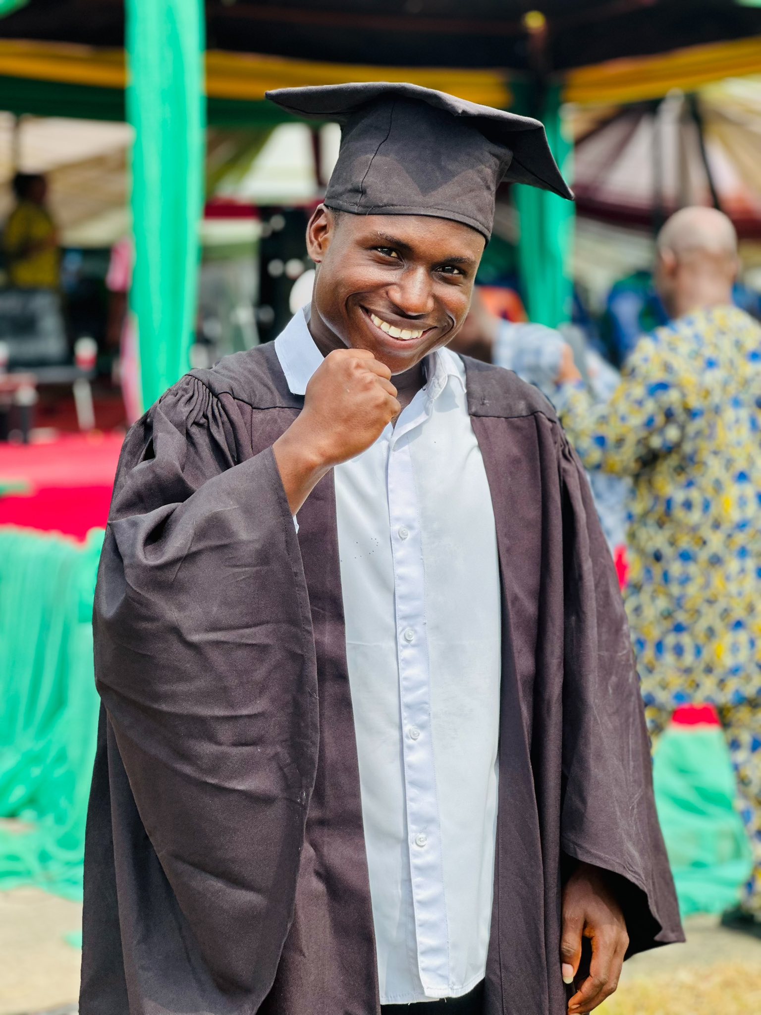 Nigerian boy gains admission into university 12 years after he was accused of being a witch and almost k!lled