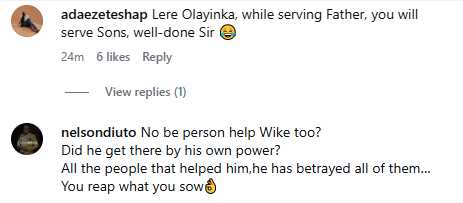 Nyesom Wike?s media aide, Lere Olayinka, mocks Gov Sim Fubara, as he shares throwback video of him kneeling to thank Wike shortly after he won the 2023 governorship election