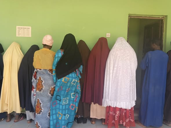 Hisbah officers conducting patrol in Kebbi State
