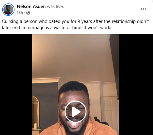 I waited for 6 years, rejected many suitors only for him to dump me and marry the one his family prefers - Nigerian woman accuses her ex of betrayal