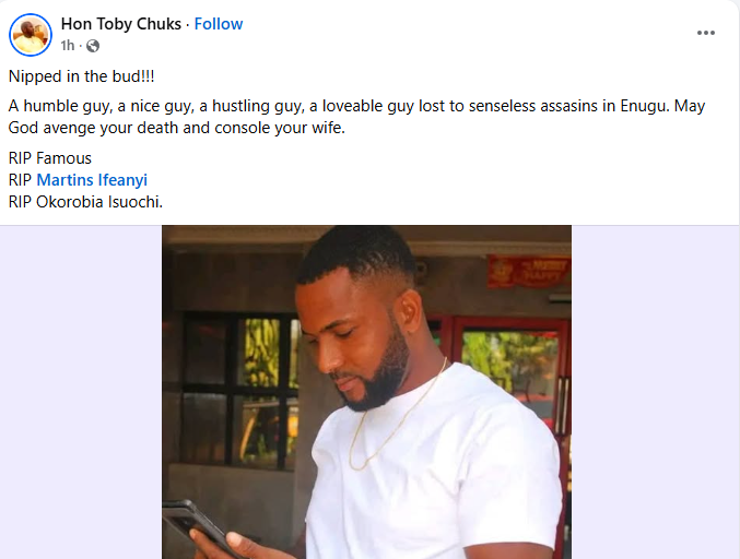 Man found d3ad after being kidnapped in Enugu