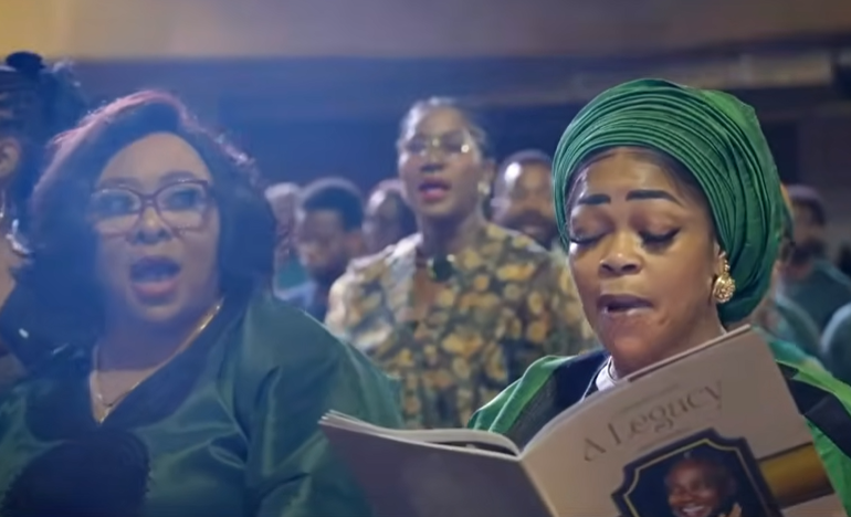 Photos from funeral of veteran actor, Olu Jacobs