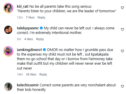 Nigerian mum berates parents who refuse to adhere to school dress codes during Independence Day celebration