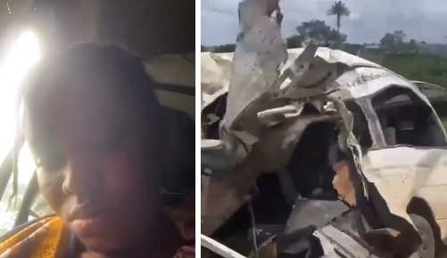 Man mourns his friend who d!ed in a fatal accident moments after she shared a video of her in transit