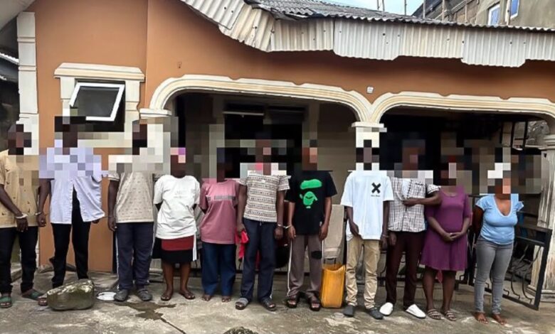 Police uncover International visa fraud group in Ogun, rescue 11 Ghanaians