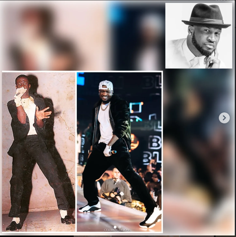 Peter of P-Square marks 30 years on stage with epic throwback photo