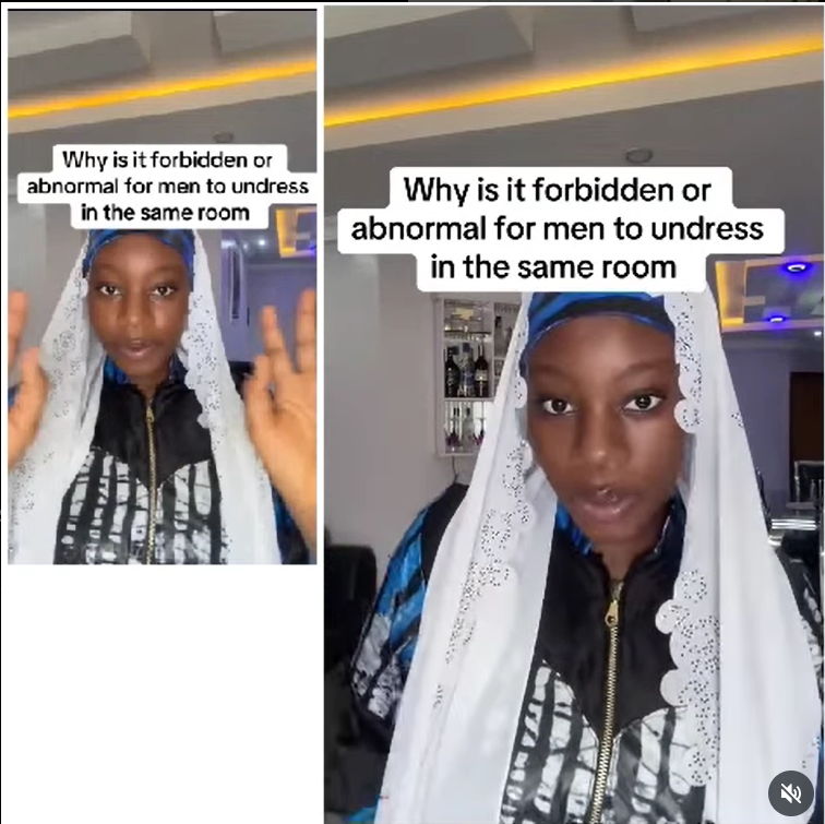 Why is it abnormal for men to undress around each other? Nigerian lady sparks debate with honest question