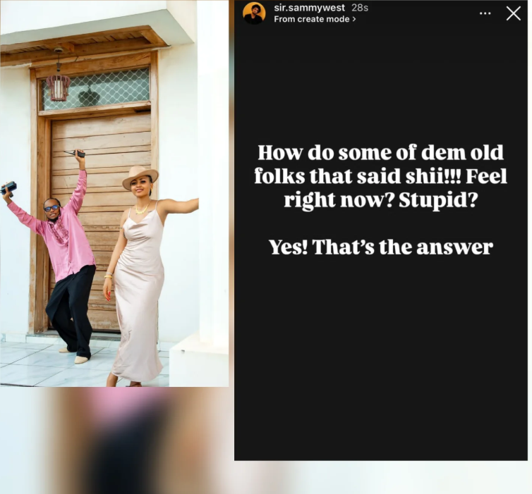 Regina Daniels? brother reacts after the actress bought new house