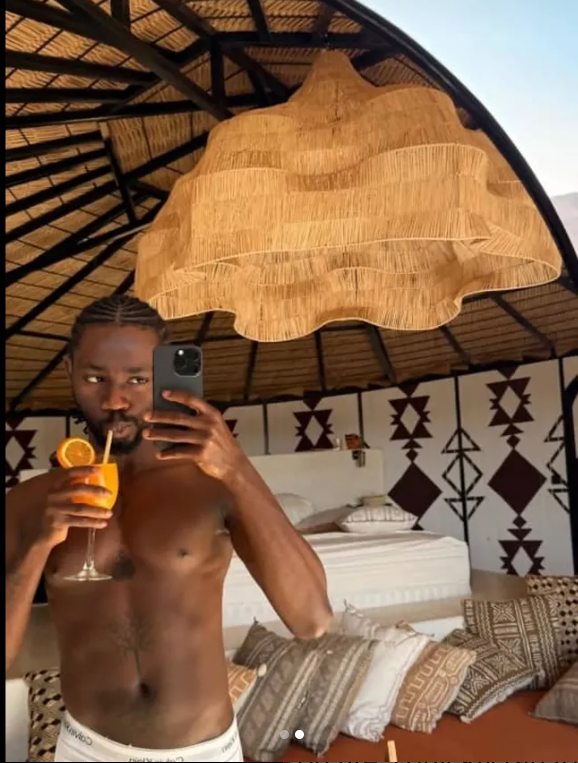 Omah Lay fires back after posting hot new pictures in briefs