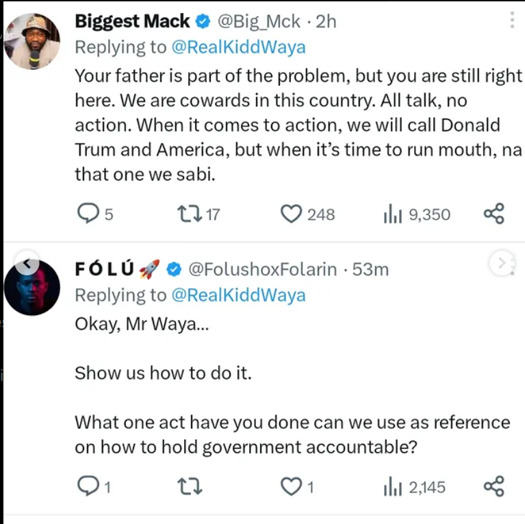 Kiddwaya calls out Nigerians for worshipping politicians, sparks mixed reactions online