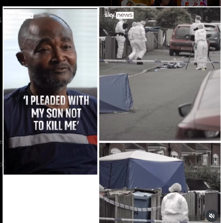 Man recounts how his wife was k!lled and he was almost st@bbed to d3ath by his son after the family mistook mental illness for a spiritual attack