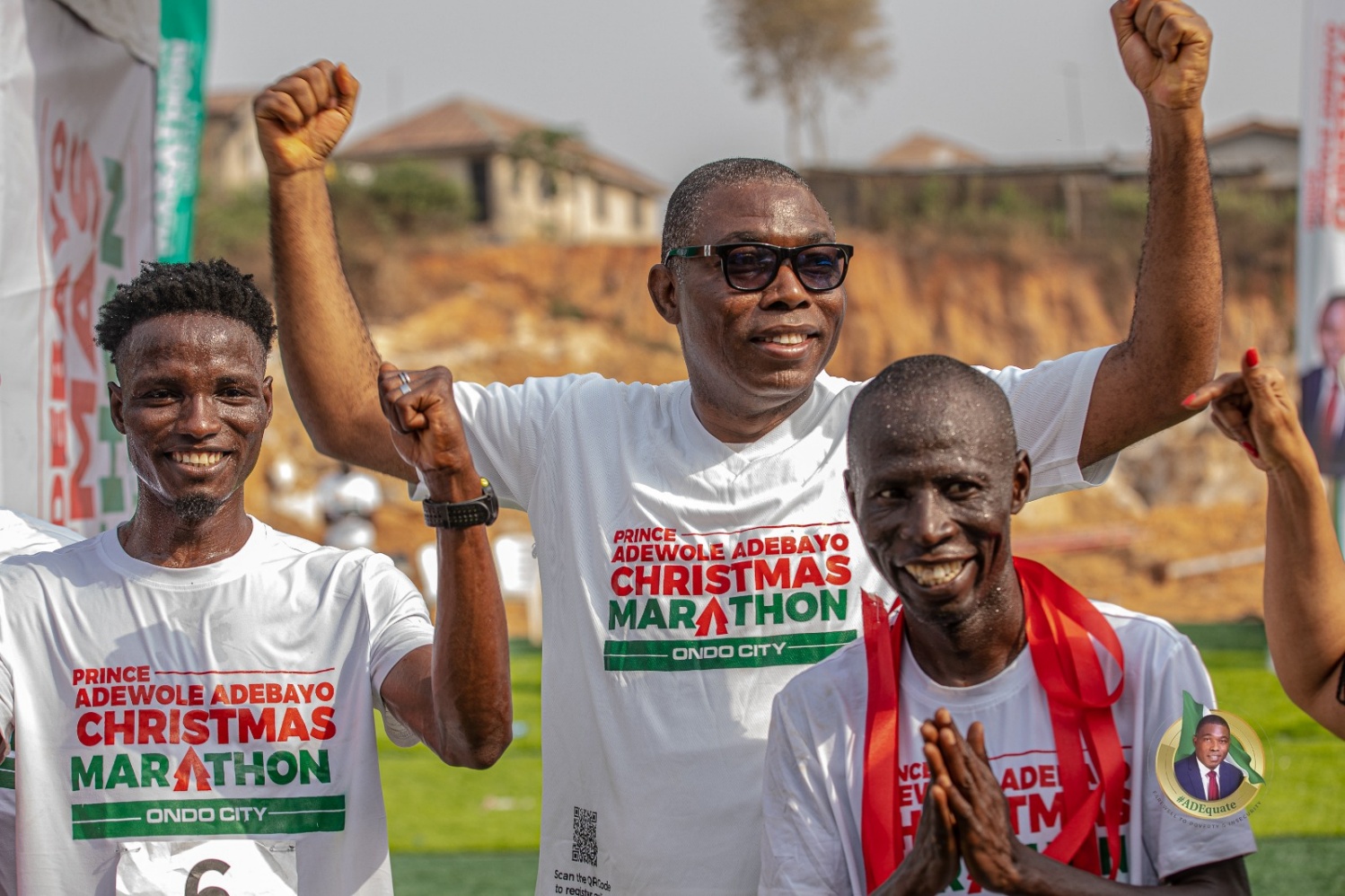 Prince Adewole Adebayo Flags Off 2nd Edition of The Christmas Marathon & Queen Lilian Adebayo Health Walk In Ondo City